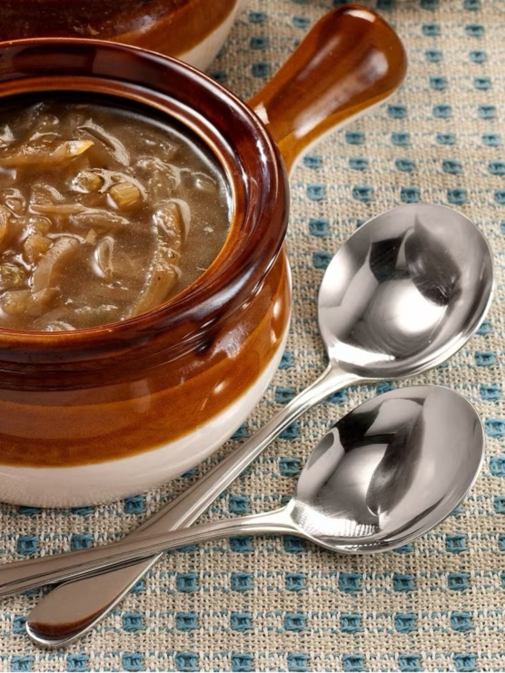 New Set of 3 Endurance 18/8 Polished Stainless Steel 7” Monty’s Soup Spoons